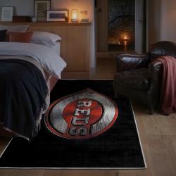 mlb cincinnati reds area rug non slip baseball carpet home decor gift idea for fans bedroom cr18