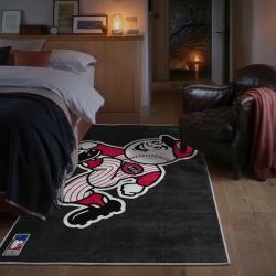 mlb cincinnati reds area rug non slip baseball carpet home decor gift idea for fans bedroom cr21