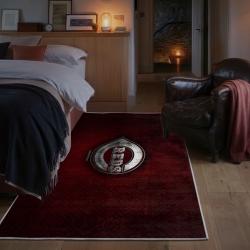 mlb cincinnati reds area rug non slip baseball carpet home decor gift idea for fans bedroom cr51