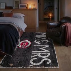 mlb cincinnati reds area rug non slip baseball carpet home decor gift idea for fans bedroom cr8