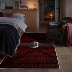 mlb cincinnati reds area rug non slip baseball carpet home decor gift idea for fans bedroom cr91
