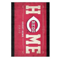 mlb cincinnati reds area rug non slip baseball carpet home decor gift idea for fans cr103