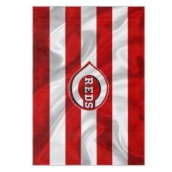 mlb cincinnati reds area rug non slip baseball carpet home decor gift idea for fans cr124