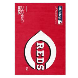 mlb cincinnati reds area rug non slip baseball carpet home decor gift idea for fans cr13
