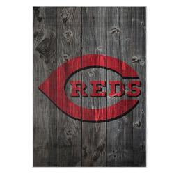 mlb cincinnati reds area rug non slip baseball carpet home decor gift idea for fans cr131