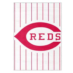 mlb cincinnati reds area rug non slip baseball carpet home decor gift idea for fans cr133