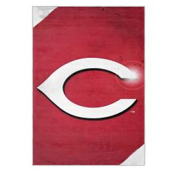 mlb cincinnati reds area rug non slip baseball carpet home decor gift idea for fans cr139