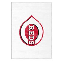 mlb cincinnati reds area rug non slip baseball carpet home decor gift idea for fans cr142