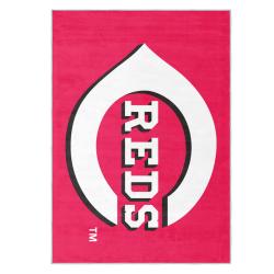 mlb cincinnati reds area rug non slip baseball carpet home decor gift idea for fans cr145