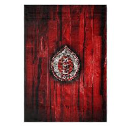 mlb cincinnati reds area rug non slip baseball carpet home decor gift idea for fans cr149