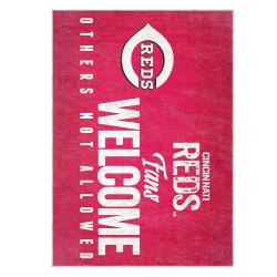 mlb cincinnati reds area rug non slip baseball carpet home decor gift idea for fans cr15