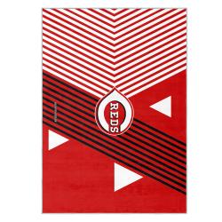 mlb cincinnati reds area rug non slip baseball carpet home decor gift idea for fans cr157