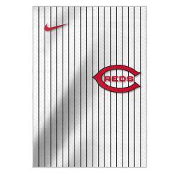 mlb cincinnati reds area rug non slip baseball carpet home decor gift idea for fans cr159
