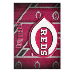 mlb cincinnati reds area rug non slip baseball carpet home decor gift idea for fans cr16