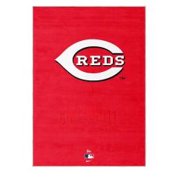 mlb cincinnati reds area rug non slip baseball carpet home decor gift idea for fans cr170