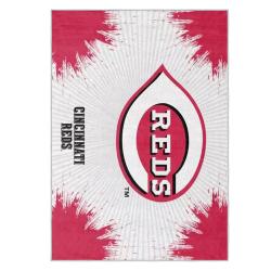 mlb cincinnati reds area rug non slip baseball carpet home decor gift idea for fans cr176