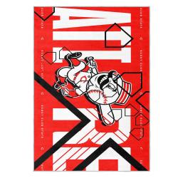 mlb cincinnati reds area rug non slip baseball carpet home decor gift idea for fans cr181