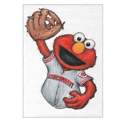 mlb cincinnati reds area rug non slip baseball carpet home decor gift idea for fans cr25