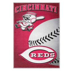 mlb cincinnati reds area rug non slip baseball carpet home decor gift idea for fans cr40