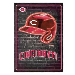 mlb cincinnati reds area rug non slip baseball carpet home decor gift idea for fans cr42