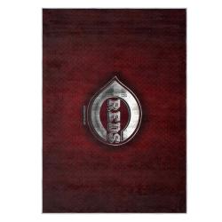 mlb cincinnati reds area rug non slip baseball carpet home decor gift idea for fans cr51