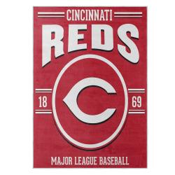 mlb cincinnati reds area rug non slip baseball carpet home decor gift idea for fans cr80
