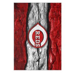 mlb cincinnati reds area rug non slip baseball carpet home decor gift idea for fans cr81