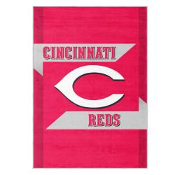 mlb cincinnati reds area rug non slip baseball carpet home decor gift idea for fans cr82