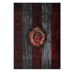 mlb cincinnati reds area rug non slip baseball carpet home decor gift idea for fans cr88