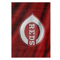 mlb cincinnati reds area rug non slip baseball carpet home decor gift idea for fans cr97