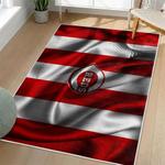 mlb cincinnati reds area rug non slip baseball carpet home decor gift idea for fans living room cr115