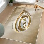 mlb cincinnati reds area rug non slip baseball carpet home decor gift idea for fans living room cr126