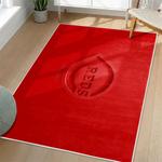 mlb cincinnati reds area rug non slip baseball carpet home decor gift idea for fans living room cr165