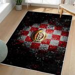 mlb cincinnati reds area rug non slip baseball carpet home decor gift idea for fans living room cr191