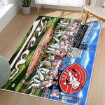 mlb cincinnati reds area rug non slip baseball carpet home decor gift idea for fans living room cr35