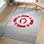 mlb cincinnati reds area rug non slip baseball carpet home decor gift idea for fans living room cr58