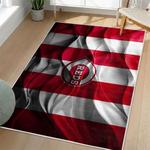 mlb cincinnati reds area rug non slip baseball carpet home decor gift idea for fans living room cr67