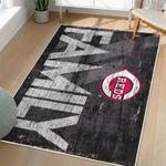 mlb cincinnati reds area rug non slip baseball carpet home decor gift idea for fans living room cr73