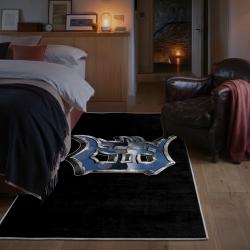 mlb detroit tigers area rug non slip baseball carpet home decor gift idea for fans bedroom dt103