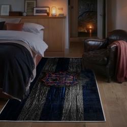 mlb detroit tigers area rug non slip baseball carpet home decor gift idea for fans bedroom dt127