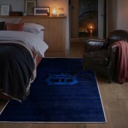 mlb detroit tigers area rug non slip baseball carpet home decor gift idea for fans bedroom dt133