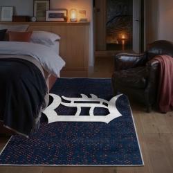 mlb detroit tigers area rug non slip baseball carpet home decor gift idea for fans bedroom dt148