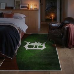 mlb detroit tigers area rug non slip baseball carpet home decor gift idea for fans bedroom dt177