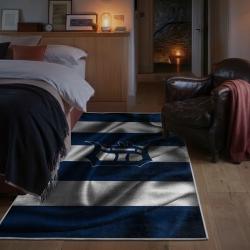 mlb detroit tigers area rug non slip baseball carpet home decor gift idea for fans bedroom dt204