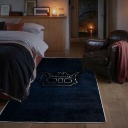 mlb detroit tigers area rug non slip baseball carpet home decor gift idea for fans bedroom dt224
