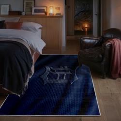 mlb detroit tigers area rug non slip baseball carpet home decor gift idea for fans bedroom dt244