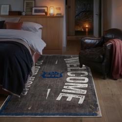 mlb detroit tigers area rug non slip baseball carpet home decor gift idea for fans bedroom dt258