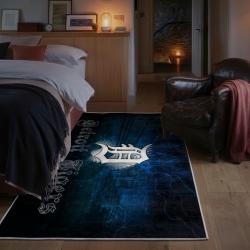 mlb detroit tigers area rug non slip baseball carpet home decor gift idea for fans bedroom dt260