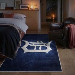 mlb detroit tigers area rug non slip baseball carpet home decor gift idea for fans bedroom dt270