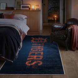 mlb detroit tigers area rug non slip baseball carpet home decor gift idea for fans bedroom dt276